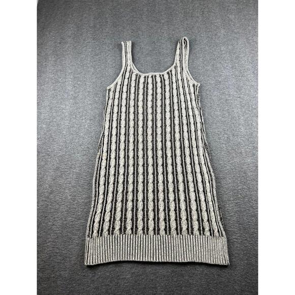 Forever 21 Women's Sleeveless Cable Knit Sweater Dress Size Medium - Picture 2 of 6